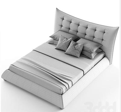 China Modern Style Design Bed (Other) Adjustable Canvas Bed for sale