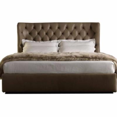 China Modern Classic Leather Bed Bed BE-57# for sale