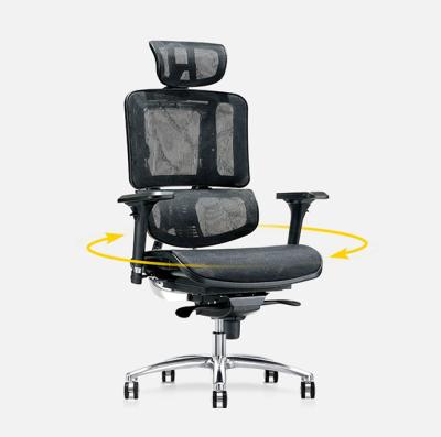 China Ergonomic Office Mesh Chair (Height) Adjustable Aluminum Soft Frame Seat for sale