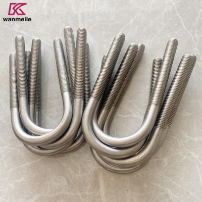 China Titanium TA2 M8 M10 M12 Titanium U-Bolt For Industrial for sale