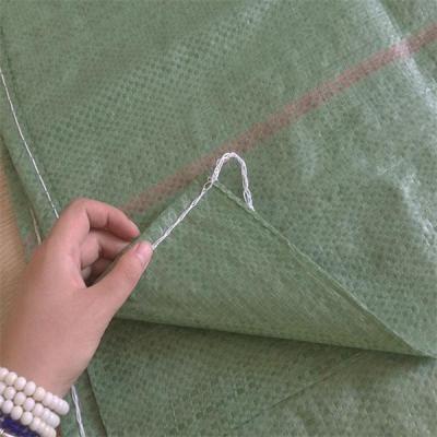 China Recyclable Recycled White Polypropylene Coated PP Woven Bag For Recycled Waste Garbage for sale