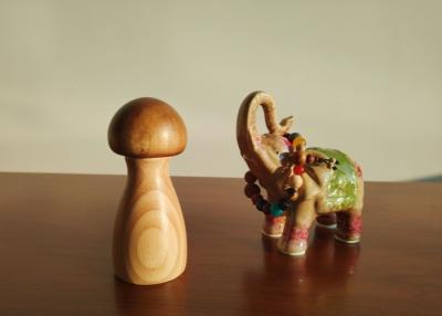 China Modern Mashroom Salt And Pepper Acacia Wood Grinder Set 2 Pcs Mill With Tray Kichenware Collection Mill for sale