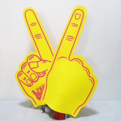 China Cheer Cheer Customize Big Cheering Foam Finger EVA Foam Hand For Promotion Advertising Fans Party Events Gift for sale