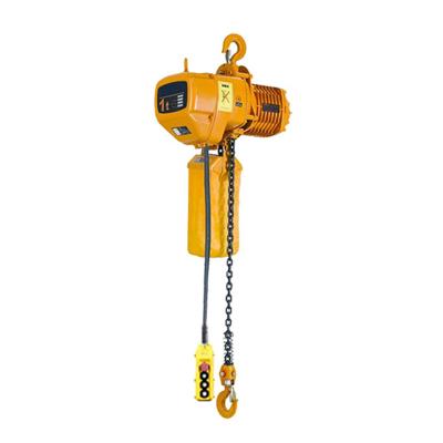 China Industrial Tooling Fixed Chain Electric Hoist With 0.5t Lifting And 0.5t Goods Handling for sale