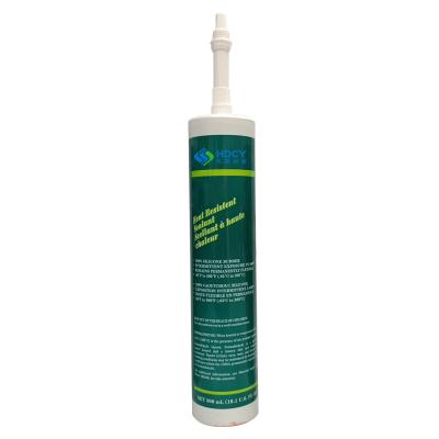 China Construction Rtv Clear Silicone Sealant 736 Glue High Temperature Sealant Red RTV Bonding Fixed Silica Gel for sale