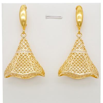 China New fashion jewelry CLASSIC earrings chain earrings accessories ladies round long earrings jewelry gold plated for women for sale
