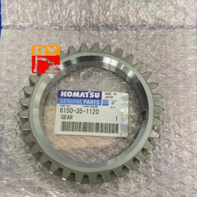 China QIANYU Machinery Repair Shops Gear Crankshaft 6150-35-1120 For Wheel Loader WA470-3 WA480-6 S6D125 Crankshaft Gear for sale