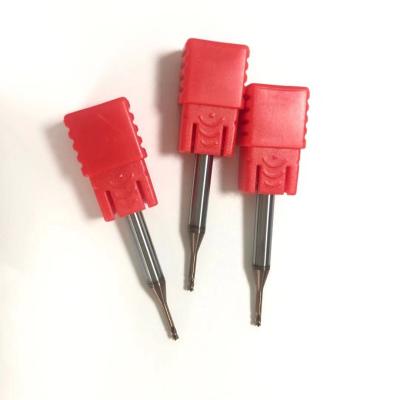 China 6mm long diameter 4Flutes 1.5mm square endmill neck HRC60 for sale