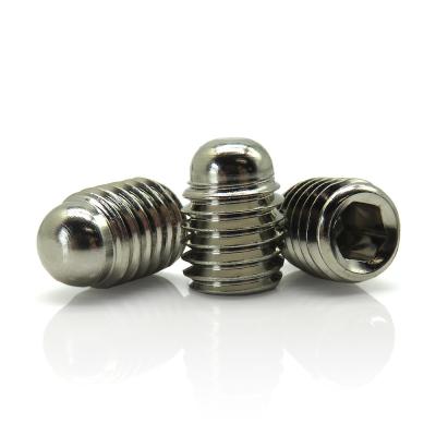 China Custom Stainless Steel Hex Socket Ball Point Grub Set Screws Non-standard Standard with RoHs Certificate for sale