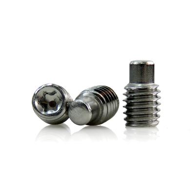China Custom 304 Stainless Steel Din915 Metric Thread Torx Socket Grub Screw Dog Point Set Screw for sale