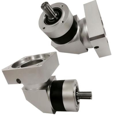 China Building Material Shops High Precision Nema 23 Reducer Speed Reducer Planetary Right Angle 90 Degree Gearbox Small PAR Reductor for sale