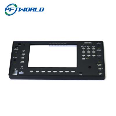 China Computer Accessories Bending Sheet Metal Parts Laser Cutting Plate Black Parts for sale