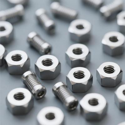 China Vliegtuigbouw AS9100 Certificaat Hex Precision CNC Bewerking Titanium Bolts Te koop