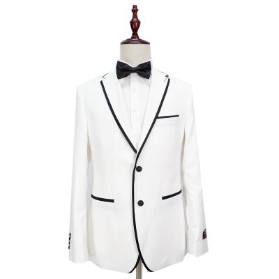 China OEM Custom Men's Suits Fanc Party Wedding Slim Fit Male Groomn Party Anti-Shrink Tuxedo for sale