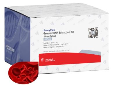 China Jogo ácido nucleico Genomic da extração de IVDR (sangue/saliva) 100 testes 200 testes à venda