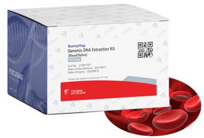 China Tecnologia superparamagnética Genomic da purificação do grânulo do jogo do isolamento do ADN (IVDR certificou) à venda