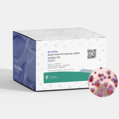 China Jogo Genomic bacteriano do isolamento do ADN dos líquidos de corpo para o PCR e a preparação da biblioteca do mNGS à venda
