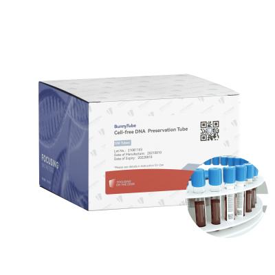 China Buizen van de het Bloedinzameling van cel de Vrije DNA voor Moleculaire Diagnostiek 10 ml Te koop