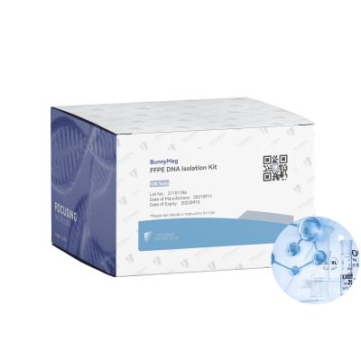 Chine Kit Paraffine-incorporé Formaline-fixe d'isolement d'ADN de tissu de la FFPE (certificat d'IVDR, 200 essais) à vendre