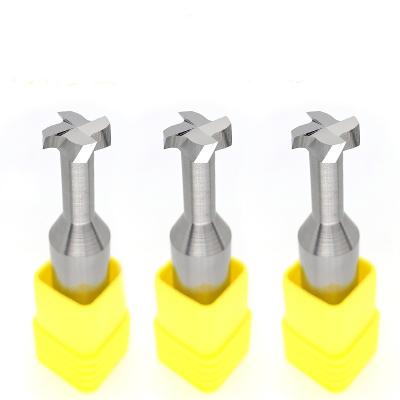 China CNC Woodworking Cutter JSX Machining Right Center Angle Slotted Integral Steel T Type Milling Cutter Tungsten Carbide Milling Cutter Custom for sale