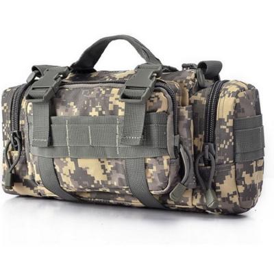 China New Design 800D Waterproof Portable Molle Waist Packs Waterproof Outdoor Rising Tactical Pouch for sale