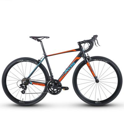 China Aluminum Alloy 14 Speed Shift System Road Bike 48/50/52 cm Frame 700C Wheel Road Adult Bicycle for sale