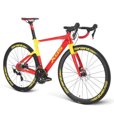 China Aluminum Alloy Eurobike 22 Speed Shift System Road Bike For Men Racing Bike 700C Wheel Adult Road Bicycle for sale