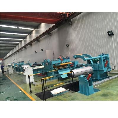 China CR High Speed Automatic Metal Steel Coil Slit And Cut To Length Line for sale