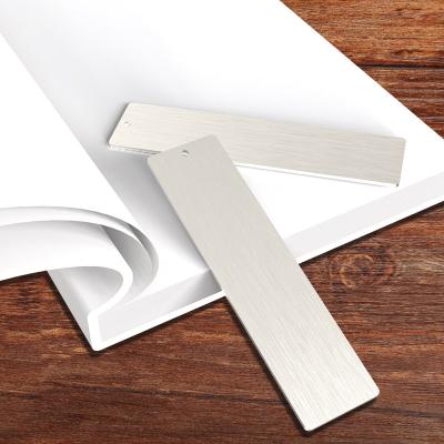 China Europe Custom Cute Metal Blanks Clip Gift for Book Promotional Bookmarks for sale