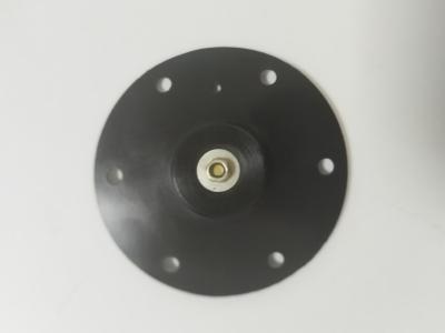 China Chemical Resistance Solenoid Valve Diaphragm with Wide Operating Temperature Range in Black Finish for sale