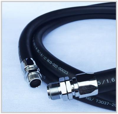 China Customized Length High Pressure Hose System Featuring Nitrile Inner Tube For Industrial for sale