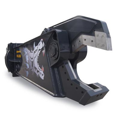 China Hydraulic Multi Excavator WORLD Excavator Chute Demolition Shear For 26 Tons Excavator for sale