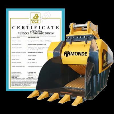 China China Manufacturer Selling Excavator WORLD 20 Ton Crusher Bucket Excavator for sale
