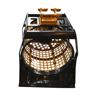 China 6-10 Ton Rotary Excavator WORLD Screening Bucket For 6-10 Ton Excavator for sale