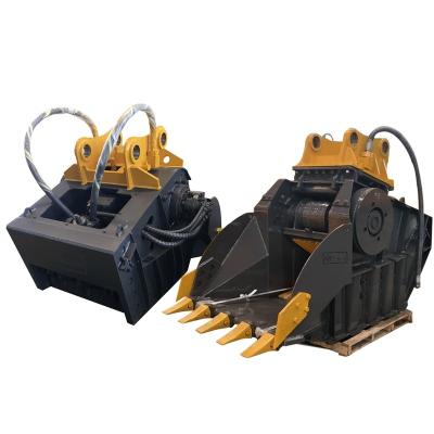 China energy & WORLD 330 Excavator Mining Jaw Crushing Bucket for sale