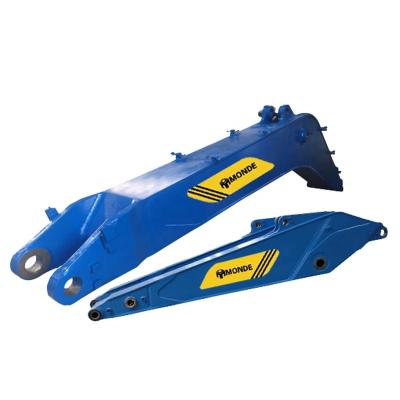China WORLD Excavator Extension Reach Boom Arm Construction Works 15-17m Long For 20 Ton Excavator for sale