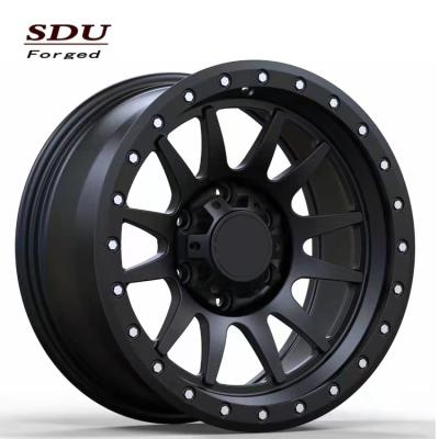 China T6061 Forged Aluminum Wheels 20 Inch Rims 5x165.1 For Trucks 4x4 Cars 18 Rims 17 6 Hole Beadlock Wheel 6x139.7 for sale