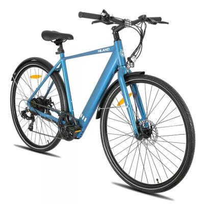 China Electric hybrid bike 700C*40C hybrid electric bike 36V250W bafang rear hub motor 36V15Ah hidden battery gravel ebike electric city bike for sale