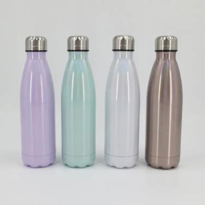 China PORTABLE Custom Logo Stainless Steel Sport Cola Water Bottles 500Ml 500Ml Custom Vacuum Insulated Water Bottle Double Wall 500Ml for sale
