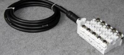 Κίνα Τα υλικά κραμάτων PC ενότητα ΣΤΕΛΕΧΏΝ 10 ζευγαριού με το πήκτωμα γέμισαν το καλώδιο 3 μέτρων/6 μέτρο προς πώληση