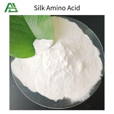 China Aminoácidos de seda em pó para cosméticos da pele matéria-prima Benefícios para o cabelo à venda