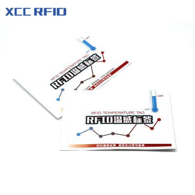 China Waterproof / Waterproof HF + UHF Temperature Precision Sensor RFID NFC Tag for sale