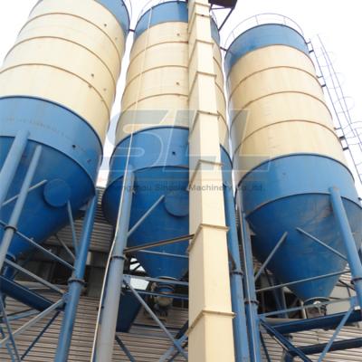 China Bolted cement silo 90 100 120 ton cement silo for concrete mixing station for sale