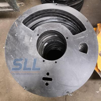 China Construction works Rubber Sealing Plate Shotcrete Machine for sale