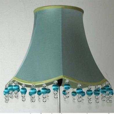 Chine Équilibre cyan de ruche abat-jour de Bell de 18 pouces avec la perle pour des salles à vendre