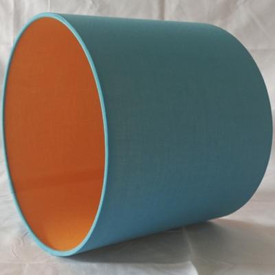 Cina Tamburo blu di D240*H200MM TC il piccolo protegge E14 E27 con tessuto di rame interno in vendita