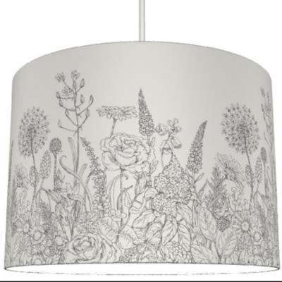 Chine abat-jour d'impression de jungle de 300*210mm avec Grey Floral And Trees à vendre