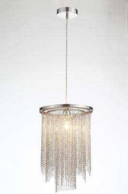 Chine Lampe pendante avec les maillons de chaîne argentés à vendre