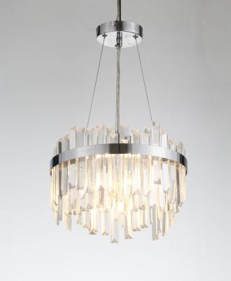 Chine Hôtel d'OEM D33x51cm Crystal Glass Pendant Light For à vendre