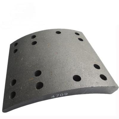 China Heavy Duty Truck Brake Lining 4709 Brake Lining FMSI Brake Lining 4709 Brake Lining for sale